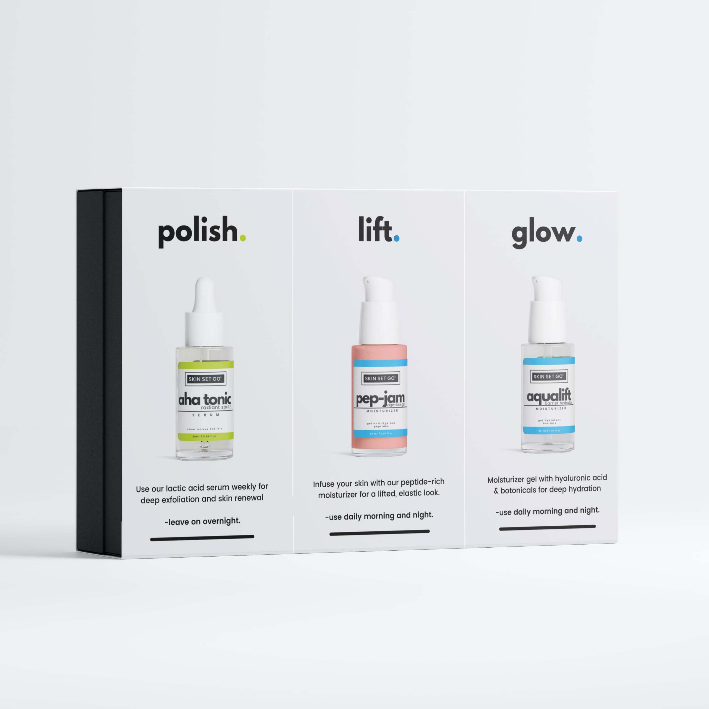 glow up box skin reset kit skinsetgo