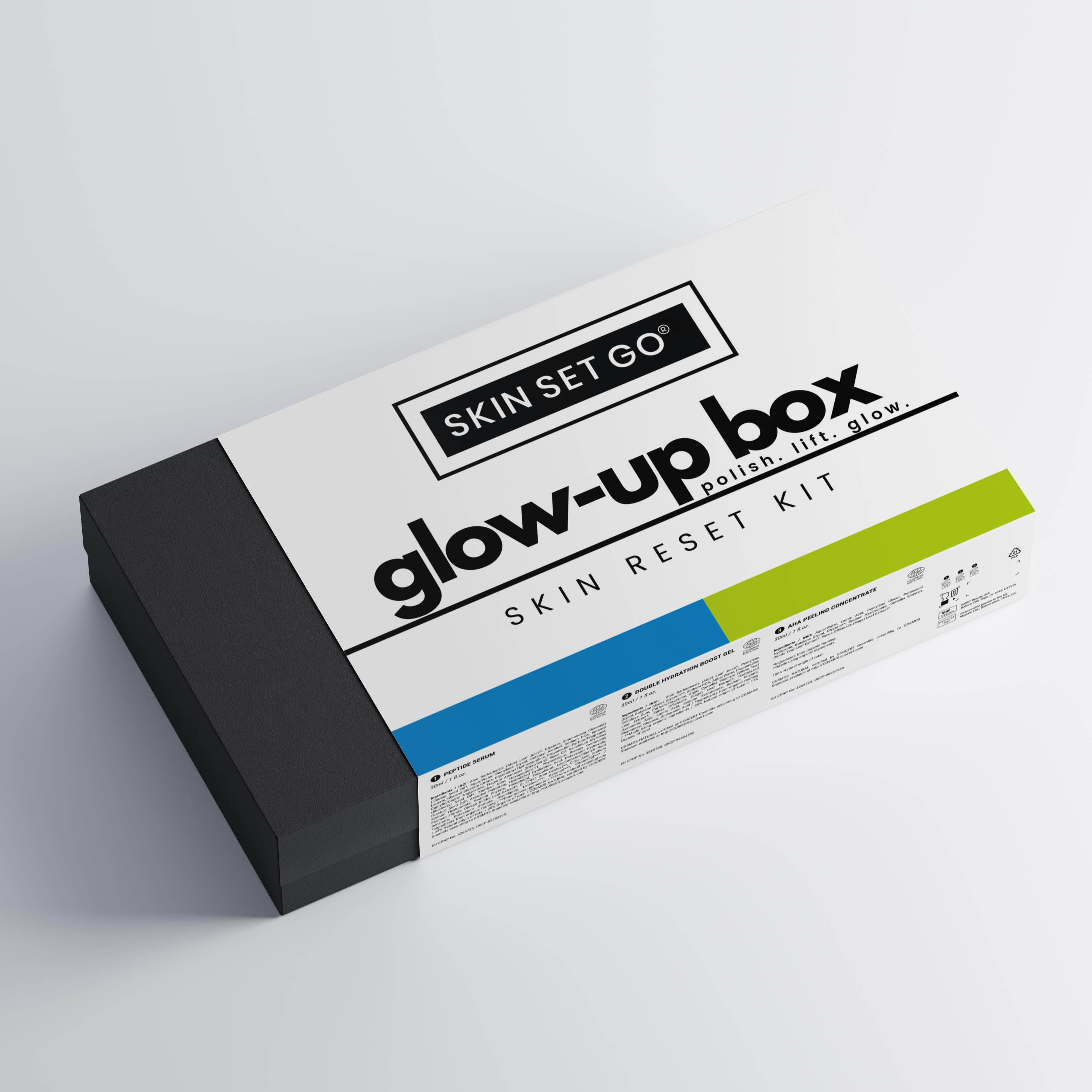 glow up box skin reset kit skinsetgo